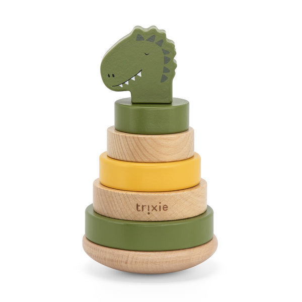 Holz Stapelturm in Form eines Dinosauriers von Trixie