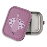Lunchbox aus Edelstahl Mrs. Peacock groß von Trixie_02