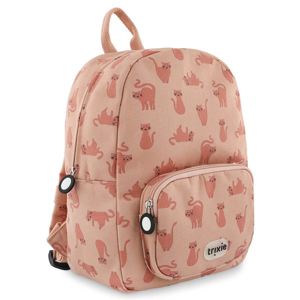 Kinderrucksack Charming Cat von Trixie in Schrägansicht