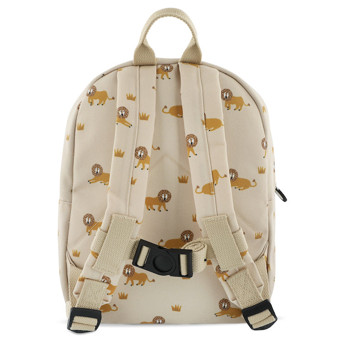 Kinderrucksack Lively Lion von Trixie in Rückansicht
