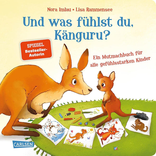 Und was fühlst du, Känguru? Ein Mutmachbuch für alle gefühlsstarken Kinder von Nora Imlau und Lisa Rammensee_Carlsen Verlag_Buchcover