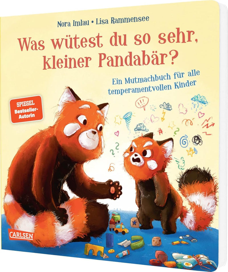Was wütest du so sehr, kleiner Pandabär? von Nora Imlau nd Lisa Rammensee_Carlsen Verlag_Buchcover