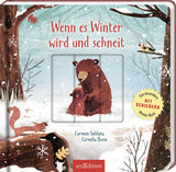 Wenn es Winter wird und schneit von Carmen Saldaña und Cornelia Boese_das besondere Winter-Buch mit Schiebern_arsedition_Buchcover