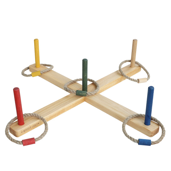 Ringwurfspiel aus Holz von Wooden Story