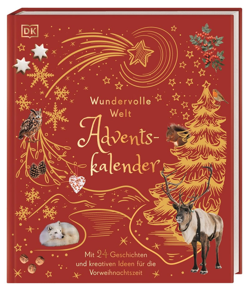Wundervolle Welt Adventskalender von Claudia Wagner und Carola Kessel_DK Verlag_Buchcover