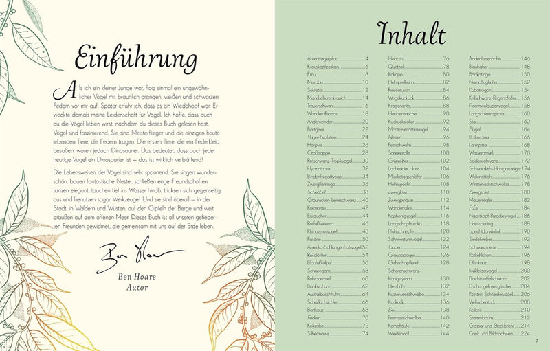 Wundervolle Welt der Vögel von Ben Hoare_D Verlag_Seitenansicht01