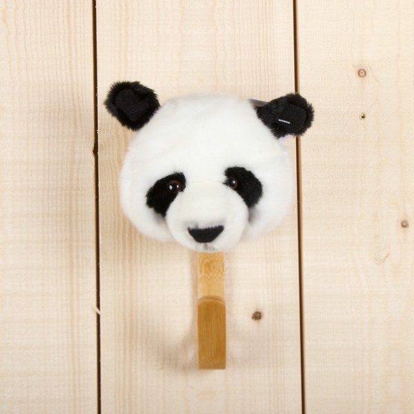 Garderobenhaken Panda für Kinder von Wild & Soft_Detailansicht