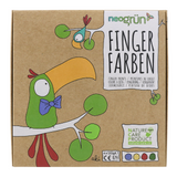 Bio-Fingerfarben von Neogrün_4er Set Aki_Verpackung