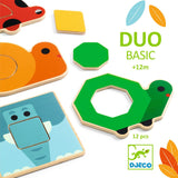 Holzpuzzle "Duo Basic" von Djeco_Verpackung