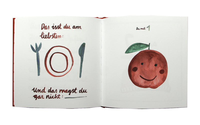 Erinnerungsbuch "Tagebuch Kleinkindbuch" von Gretas Schwester_Seitenansicht 4