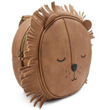 Kinderrucksack Großer Löwe Jakob aus Kunstleder von Little Who-Ansicht von der Seite