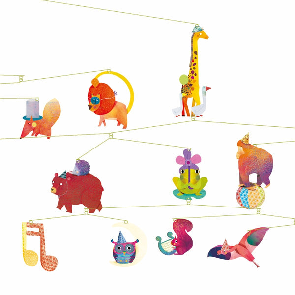Mobile "Karneval der Tiere" von Djeco