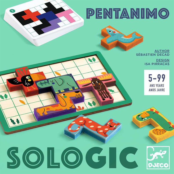 SOLOGIC "Pentanimo Logikspiel" von Djeco_Verpackung