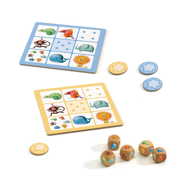 Spieleklassiker "Yams junior Yahtzee" von Djeco