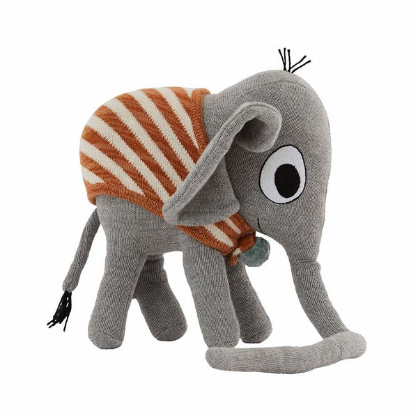 Stofftier Elefant Henry aus Baumwollstrick von OYOY