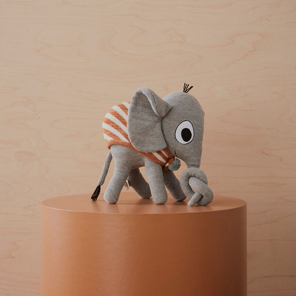 Stofftier Elefant Henry aus Baumwollstrick von OYOY_2