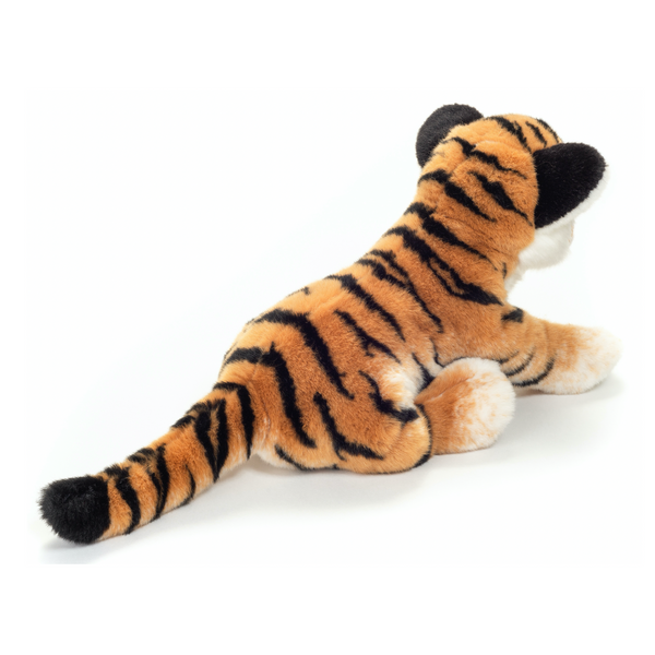 Kuscheltier Tiger von Teddy Hermann_32 cm_Ansicht von der Seite