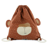 Turnbeutel Mr. Monkey aus Baumwolle von Trixie_Ansicht von vorne 
