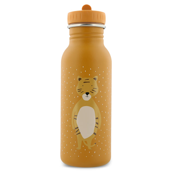 Edelstahl-Trinkflasche "Mr. Tiger" für Kinder von Trixie_500 ml_Ansicht von vorne