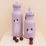 Edelstahl-Trinkflasche "Mrs. Mouse" für Kinder von Trixie_350 ml_große und kleine Trinkflasche