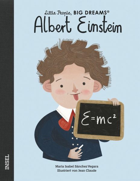 Buch Albert Einstein von Maria Isabel Sánchez Vegara_Little People, Big Dreams_Buchcover