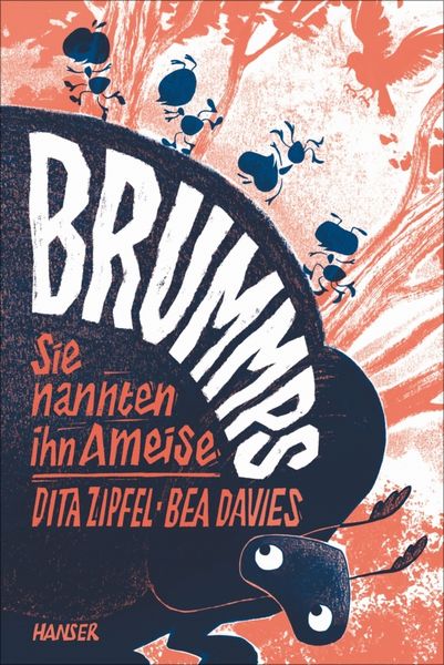 Kinderbuch Brummps von Dita Zipfel und Bea Davies_Hanser Verlag_Buchcover