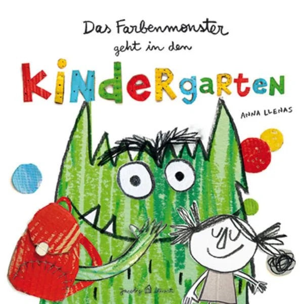 Bilderbuch Das Farbenmonster geht in den Kindergarten von Anna Llenas_Jacoby Stuart_Buchcover
