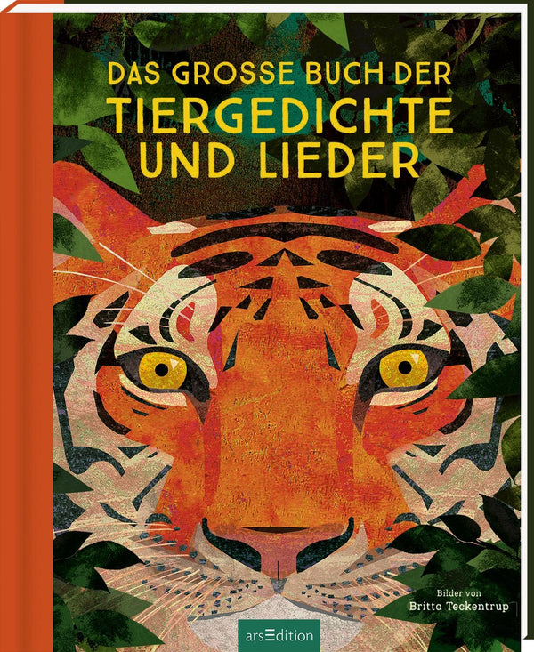 Buch Das große Buch der Tiergedichte und Lieder von Britta Teckentrup_arsedition_Buchcover