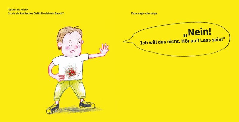 Buch "Das komische Gefühl" von Hans-Christian Schmidt und Andreas Német_Klett Kinderbuch_Seitenansicht2