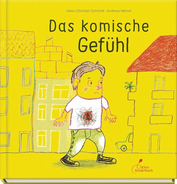 Buch "Das komische Gefühl" von Hans-Christian Schmidt und Andreas Német_Klett Kinderbuch_Buchcover