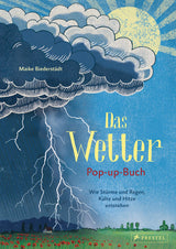 Pop-up-Buch "Das Wetter Pop-up-Buch" von Maike Biederstädt_Prestel Verlag_Buchcover
