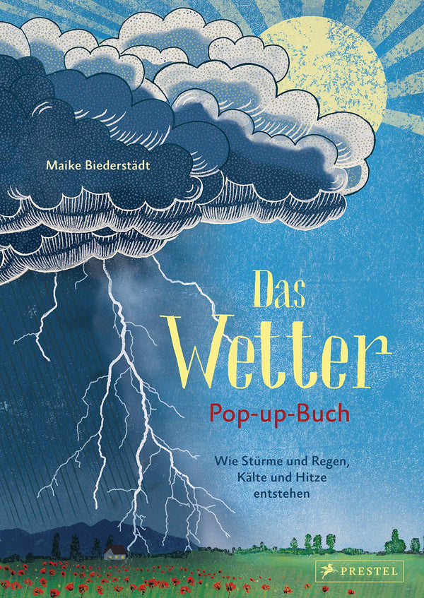 Pop-up-Buch "Das Wetter Pop-up-Buch" von Maike Biederstädt_Prestel Verlag_Buchcover