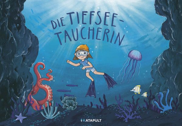 Bilderbuch "Die Tiefseetaucherin" von Katapult_Buchcover
