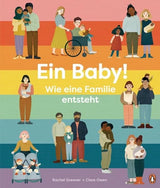 Buch "Ein Baby! Wie eine Familie entsteht" von Rachel Greener und Clare Owen_Penguin Junior_Buchcover