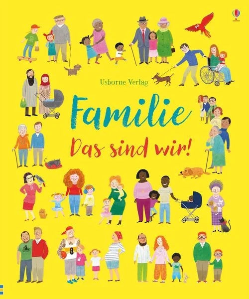 Buch "Familie - Das sind wir!"_Usborne Verlag_Buchcover