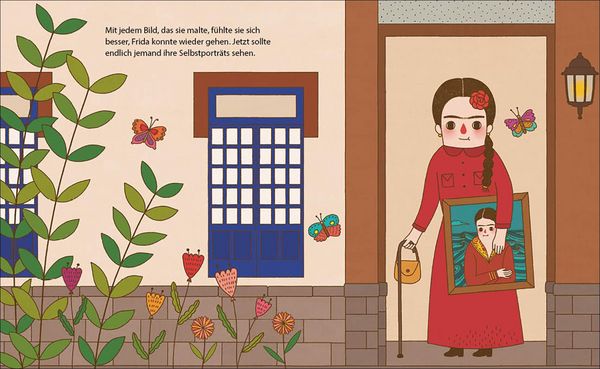 Buch "Frida Kahlo" von Isabel Sánchez Vegara_Little People, Big dreams_Insel Verlag_Seitenansicht1