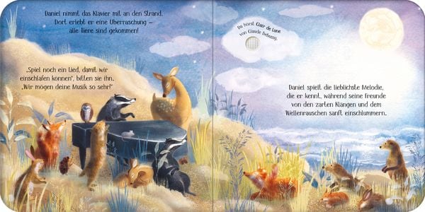 Soundbuch "Hör gut zu, leg dich zur Ruh! Einschlafen mit den Waldtieren" von Usborne Verlag_Seitenansicht1