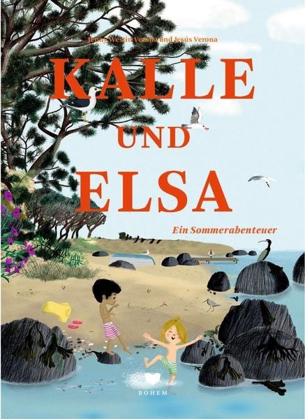 Bilderbuch "Kalle und Elsa. Ein Sommerabenteuer" von Jenny Westin Verona und Jesús Verona_Bohem Press_Buchcover