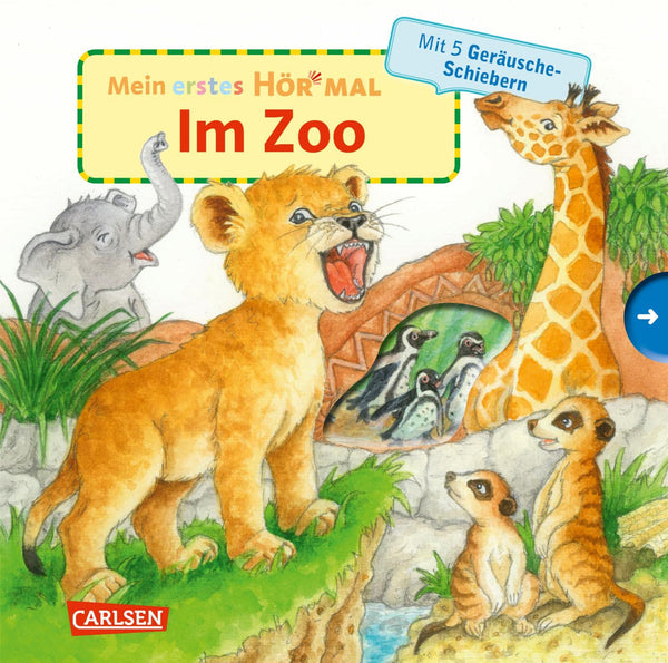 Soundbuch "Mein erstes Hör mal (Soundbuch ab 1 Jahr): Im Zoo" von Carlsen Verlag_Buchcover