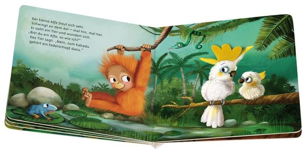 Fühlbuch "Mein erstes Vorlese-Fühlbuch: Bist du ein Affe?" von Ravensburger_Seitenansicht 1