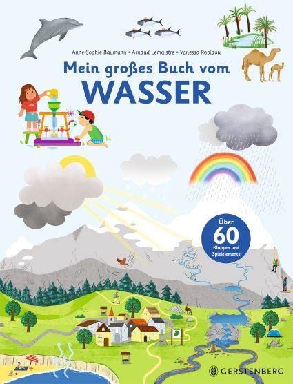 Kindersachbuch "Mein großes Buch vom Wasser" von Anne-Sophie Baumann_Gerstenberg Verlag_Buchcover