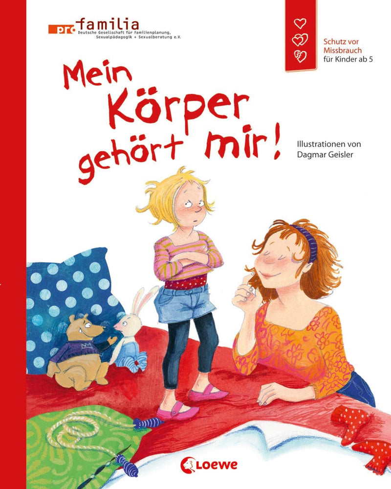 Kindersachbuch "Mein Körper gehört mir!" von Dagmar Geisler_Loewe Verlag_Buchcover