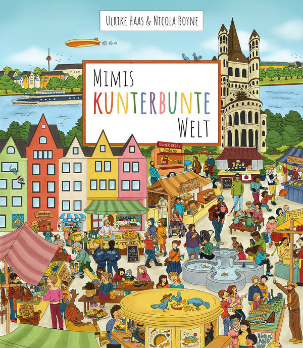 Wimmelbuch "Mimis kunterbunte Welt" von ulila Verlag_Buchcover