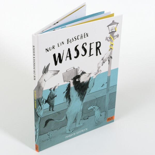 Bilderbuch "Nur ein bisschen Wasser" von Mariajo Ilustrajo_Betz & Gelberg_Buch stehend