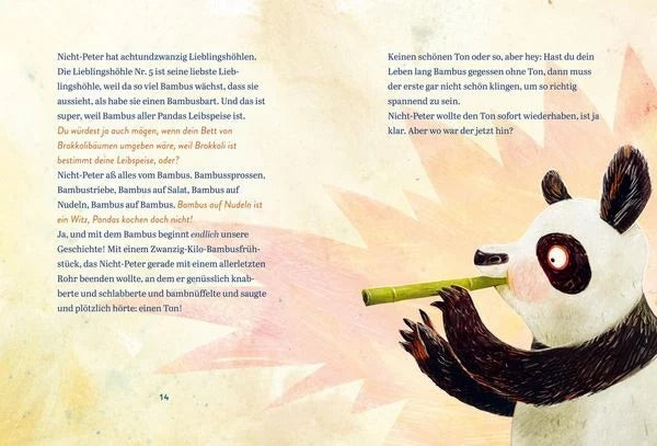 Vorlesebuch "Panda-Pand. Wie die Pandas mal Musik zum Frühstück hatten" von Saša Stanišić und Günther Jakobs_Carlsen Verlag_Seitenansicht 5