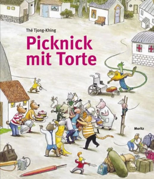 Bilderbuch "Picknick mit Torte" von Thé Tjong-Khing_Moritz Verlag_Buchcover