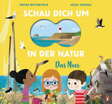 Sachbilderbuch "Schau dich um in der Natur - Das Meer" von Moira Butterfield und Jesús Verona_Penguin Junior_Buchcover