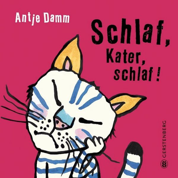 Pappbilderbuch "Schlaf, Kater, schlaf!" von Antje Damm_Gerstenberg Verlag_buchcover