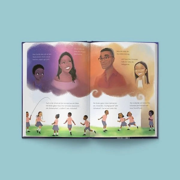 Bilderbuch "Sulwe" von Lupita Nyong und Vashti Harrison_Mentor Verlag_Seitenansicht 1