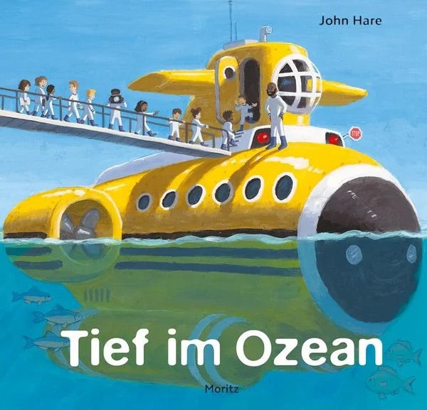 Bilderbuch "Tief im Ozean" von John Hare_Moritz Verlag_Buchcover